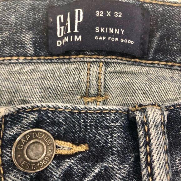 Gap 32X32 Men’s Everyday Skinny Jeans - Picture 2 of 4